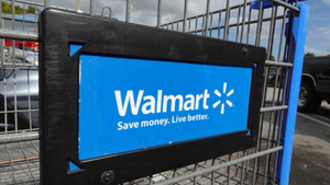 Image of Walmart shopping cart 