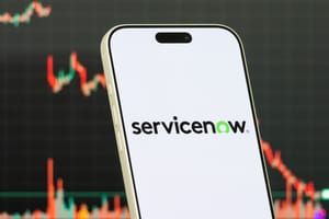 Pic of ServiceNow logo on mobile Pic of ServiceNow logo on mobile