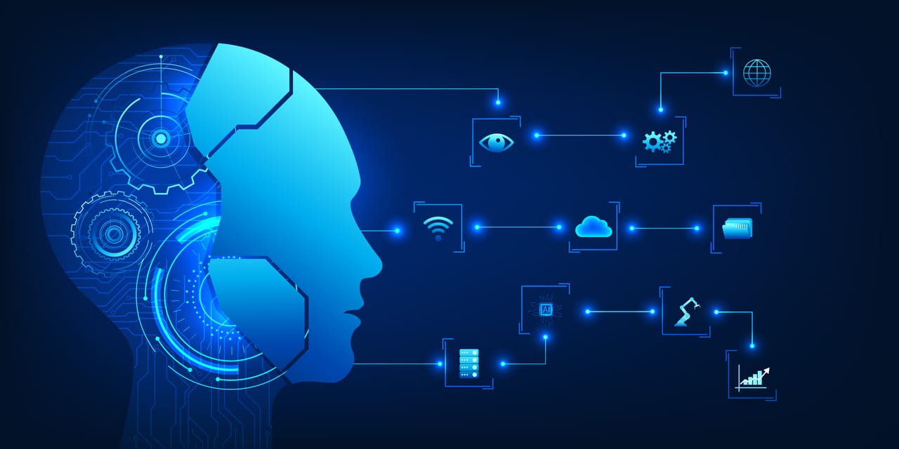 Illustration of agentic AI future Illustration of agentic AI future