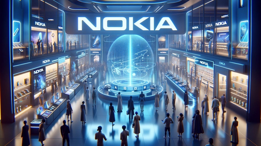 AI-generated Nokia in the metaverse. Nokia's head of trend scouting says the metaverse isn't dead - and that AI will supercharge the metaverse