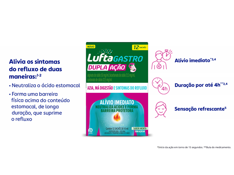 LuftaGastro Dupla Ação