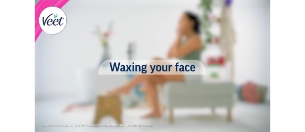 Waxing your face with Veet Professional