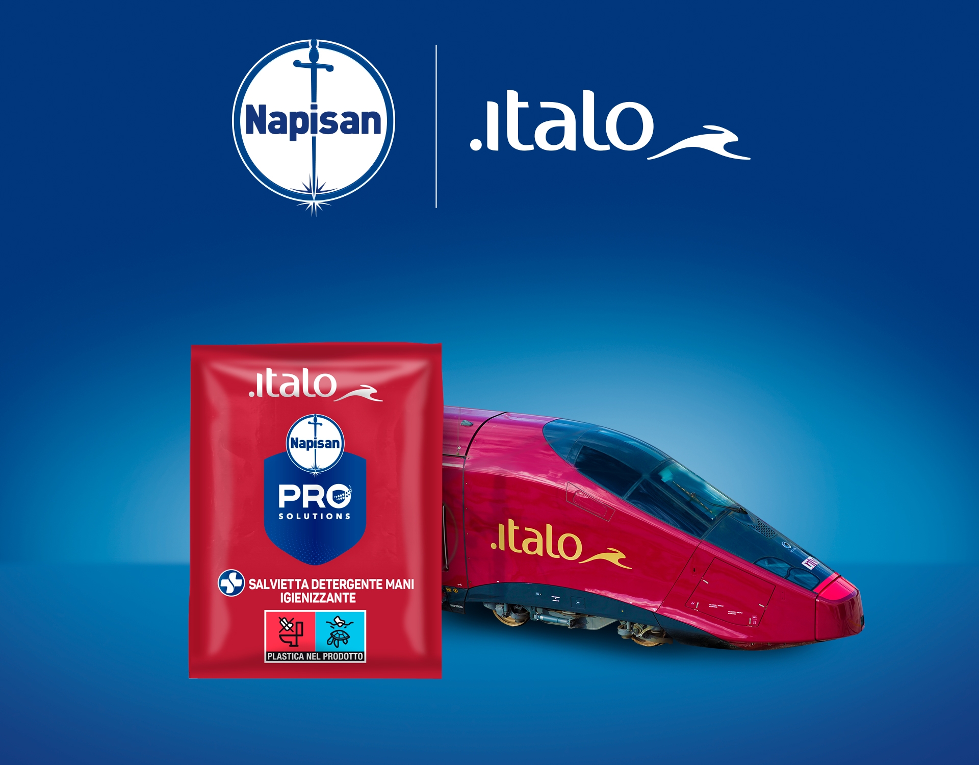 Napisan e Italo - La protezione di Napisan viaggia con te