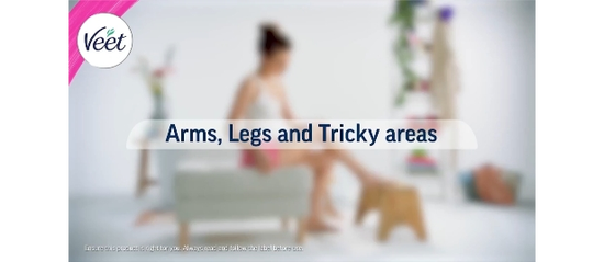 Waxing your arms, legs and tricky areas with Veet Professional
