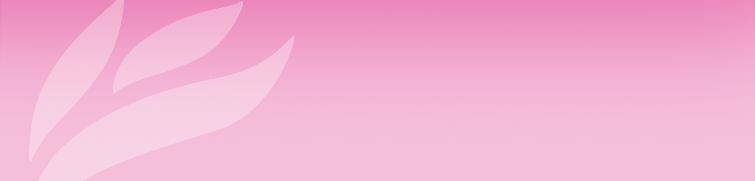 Des illustrations de feuilles blanches sur un arrière-plan rose.