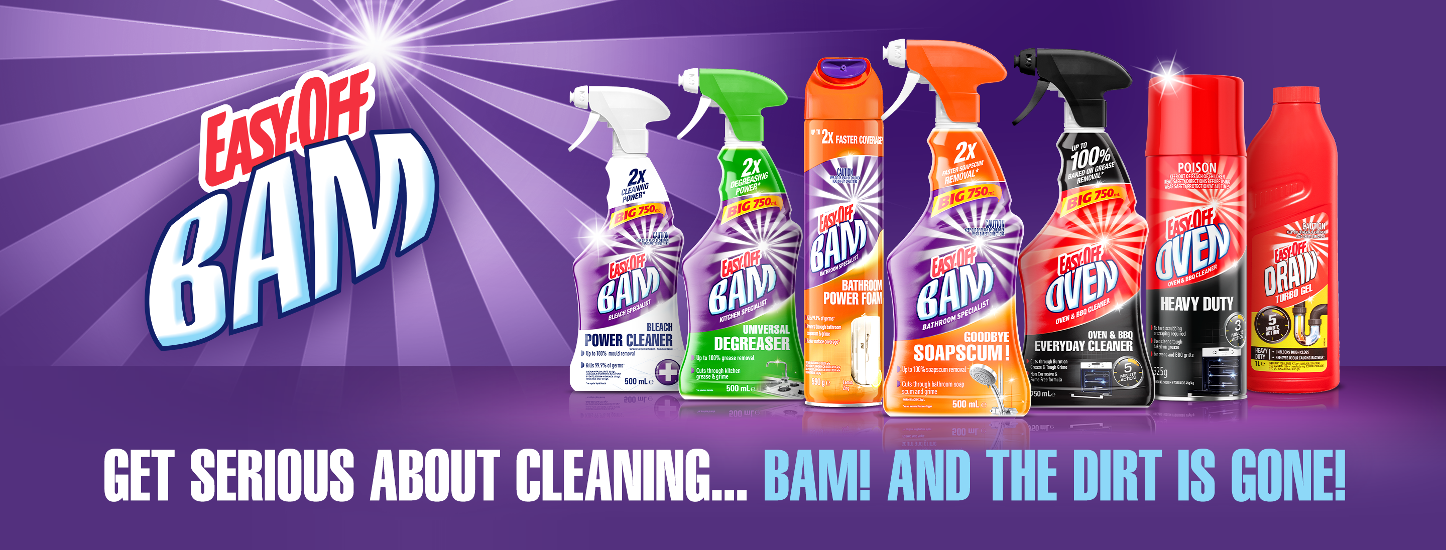 Bam and the Dirt is Gone