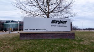 Stryker's world headquarters in Kalamazoo, MI. Stryker's world headquarters in Kalamazoo, MI.