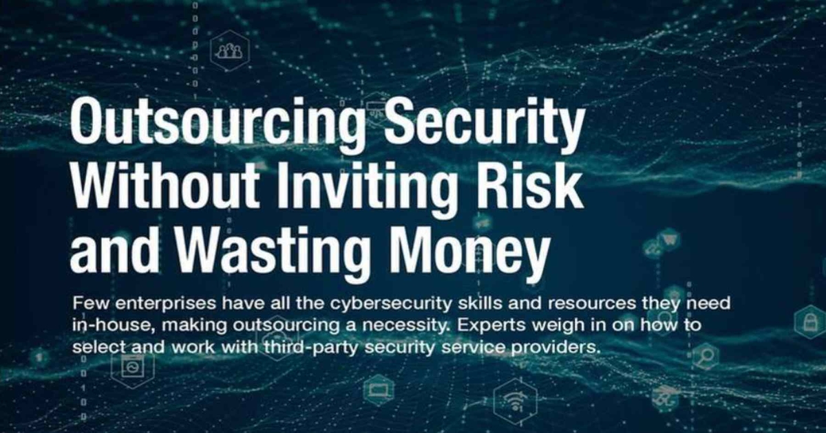 Outsourcing Security Without Increasing Risk