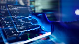 Programming code abstract image Programming code abstract image