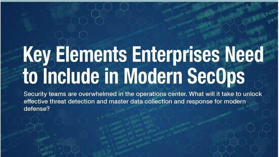 Tips for Modernizing SecOps Teams
