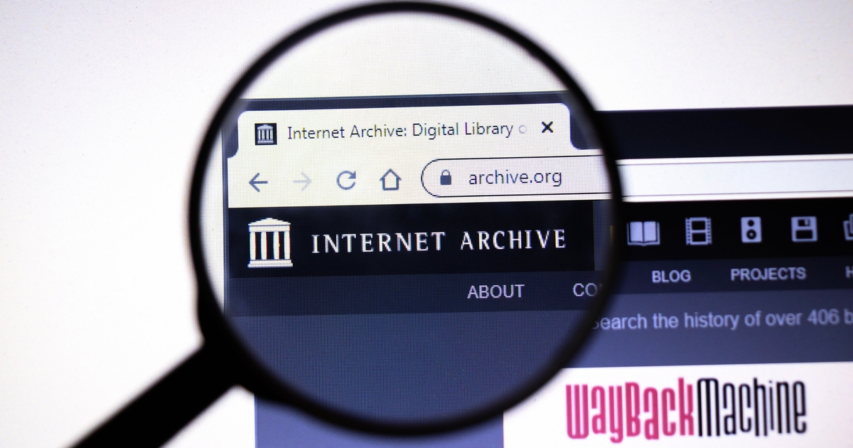 Internet Archive Recovers from DDoS Attack Internet Archive Recovers from DDoS Attack