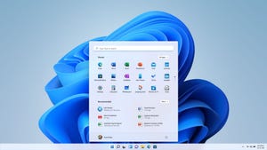 windows 11 operating system start menu