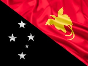 Flag of Papa New Guinea
