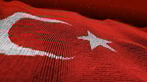 Turkey (Turkiye) cyber flag Turkey (Turkiye) cyber flag