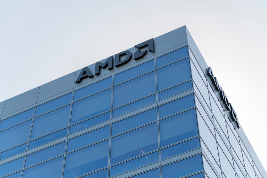 An AMD building