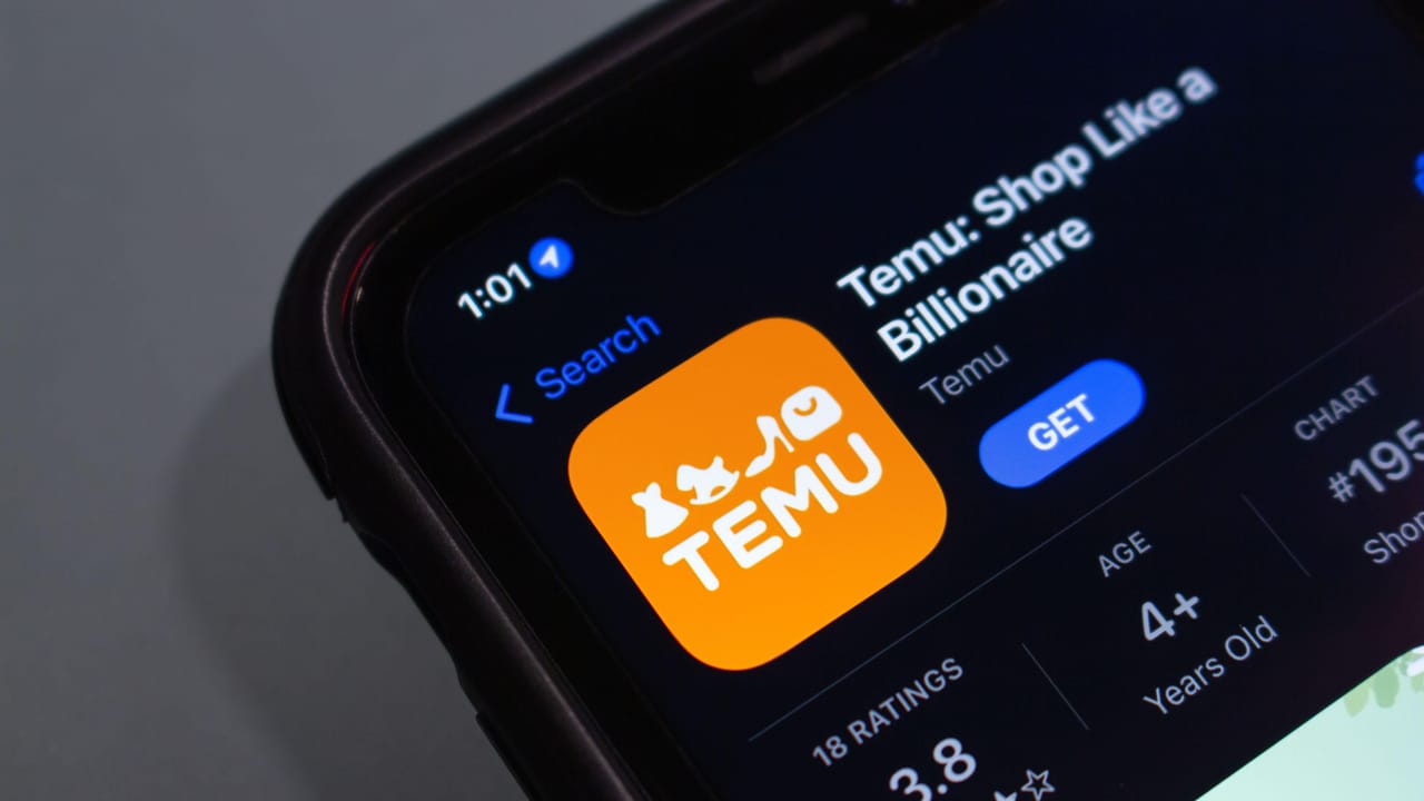 iOS App Storeで表示されたTemuアプリのバージョン iOS App Storeで表示されたTemuアプリのバージョン