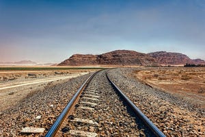 The Hejaz Railway Hicaz Demiryolu in the Hejaz region of Saudi Arabia