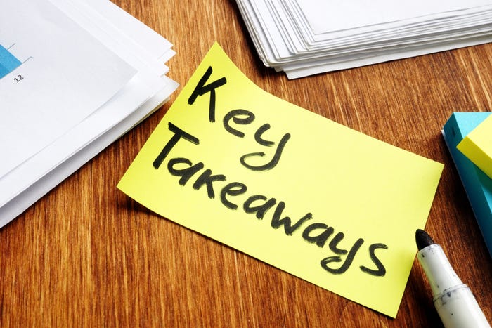 Takeaway on Post-IT note Takeaway on Post-IT note