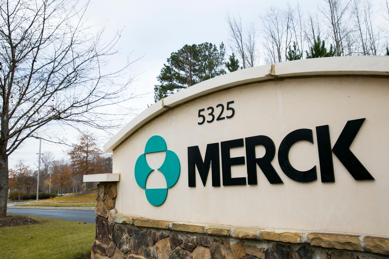 Merck office signage Merck office signage