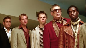 The lead actors in the Ocean's 11 remake The lead actors in the Ocean's 11 remake