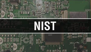 NIST letters written over circuit board 