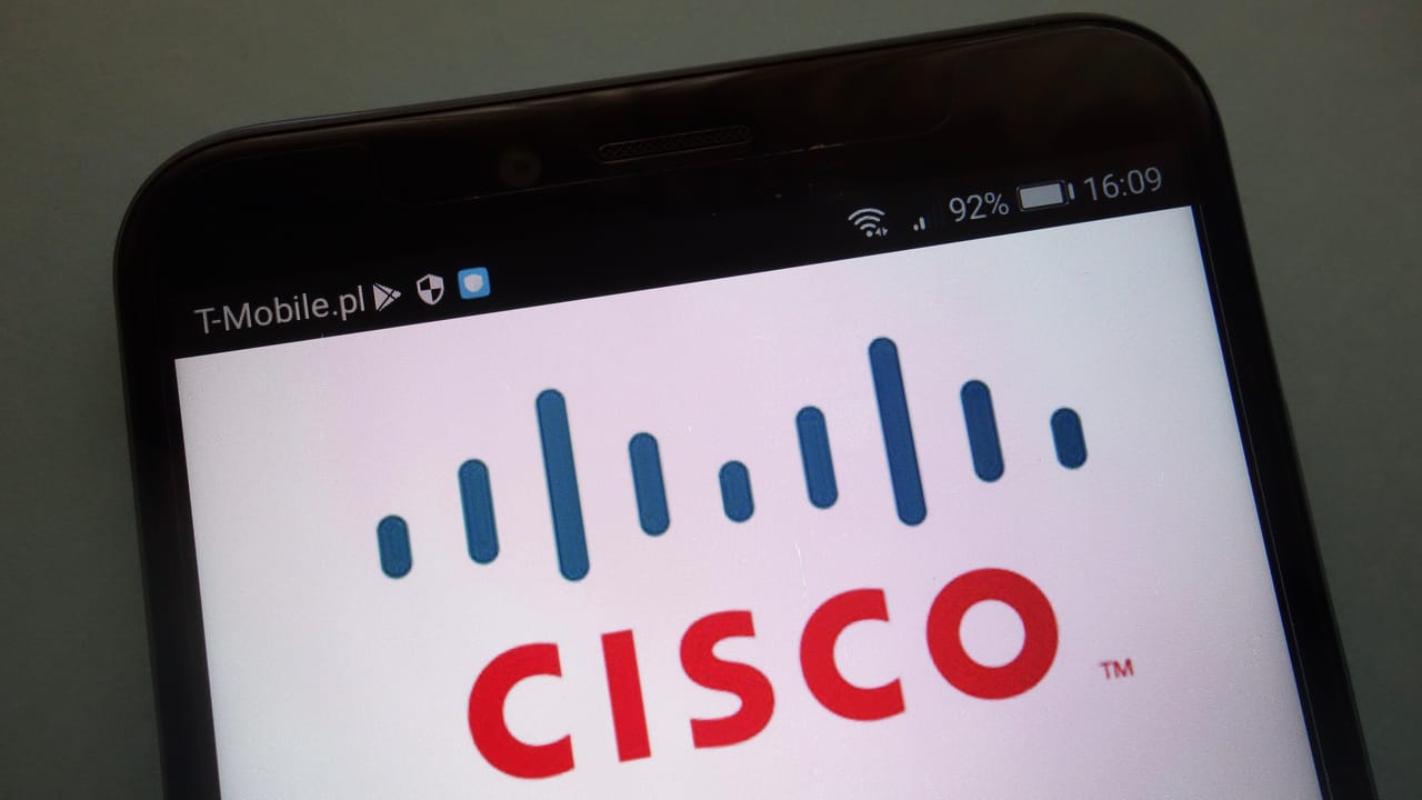 電話画面上のCiscoロゴ 電話画面上のCiscoロゴ