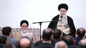 Former Ayatollah Ali Khamenei, with Iran's minister of intelligence, Esmaeil Khatib Former Ayatollah Ali Khamenei, with Iran's minister of intelligence, Esmaeil Khatib