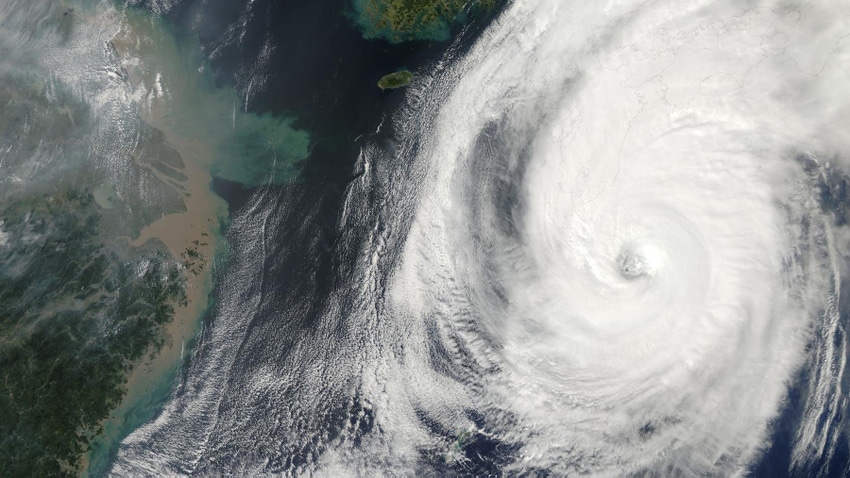 In 2017, NASA's Aqua satellite captured a picture of Typhoon Phanfone as Tokyo braced for its large eye.