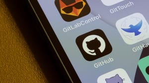 Icons for GitHub and GitLab mobile apps on an iPhone Icons for GitHub and GitLab mobile apps on an iPhone