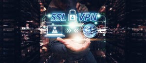 SSL VPN security concept