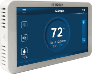 The Bosch BBC100 smart Wi-Fi thermostat