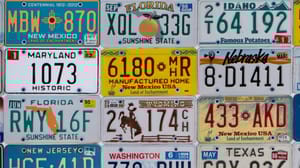 Different US state license plates Different US state license plates