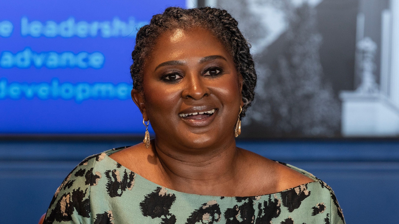 Namibia's former first lady, Monica Geingos Namibia's former first lady, Monica Geingos