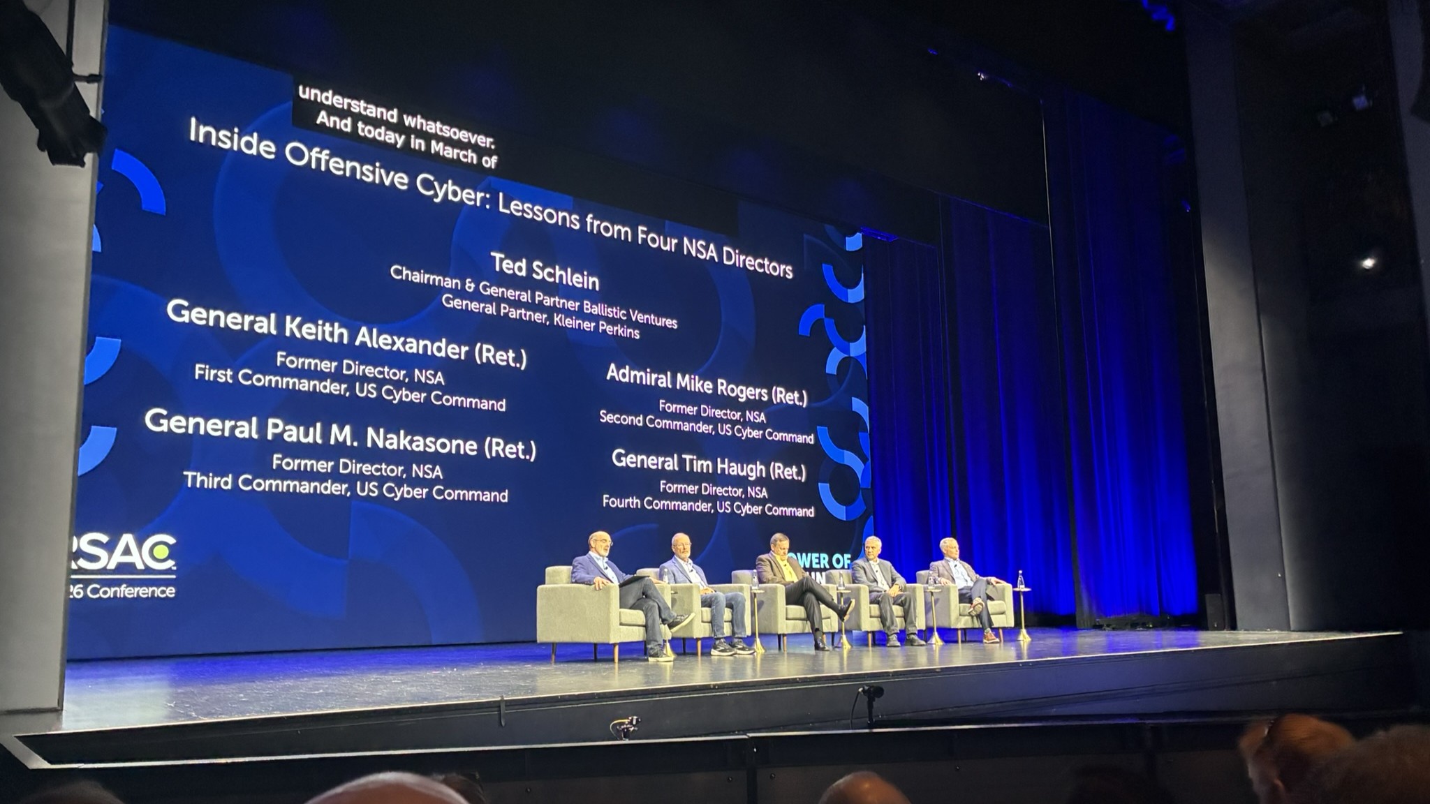 Ex-NSA Directors Discuss 'Red Line' for Offensive Cyberattacks