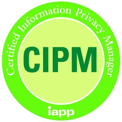 
Certified Information Privacy Manager (CIPM)
Issuer: IAPP
Why it's hot: CIPM is now hot because it provides an overview of how privacy is managed in midsize to large companies, Forman says. CIPM provides a blueprint for those looking to build a privacy program, manage vendors and outsourcers, assess risk, and respond to data breaches.