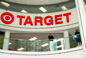 Sign for a Target store