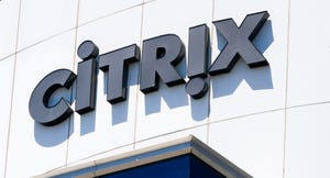 Citrix sign in front of the company's corporate building