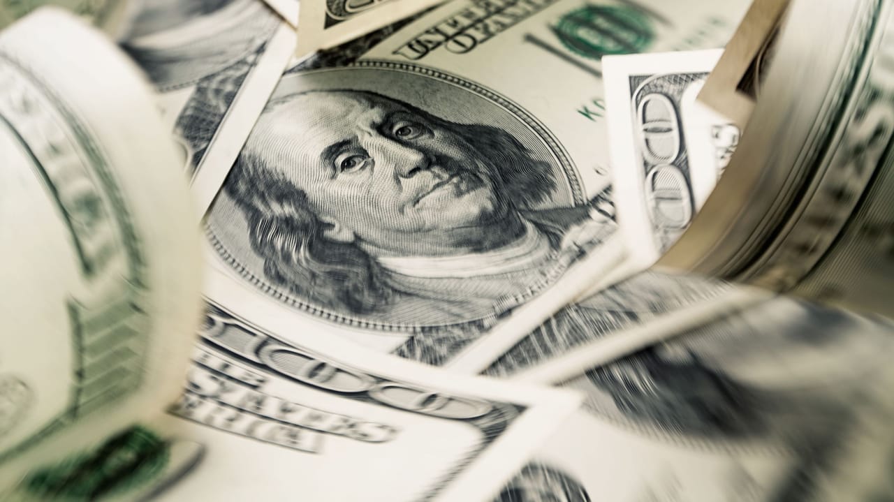 Pile of US Currency Pile of US Currency
