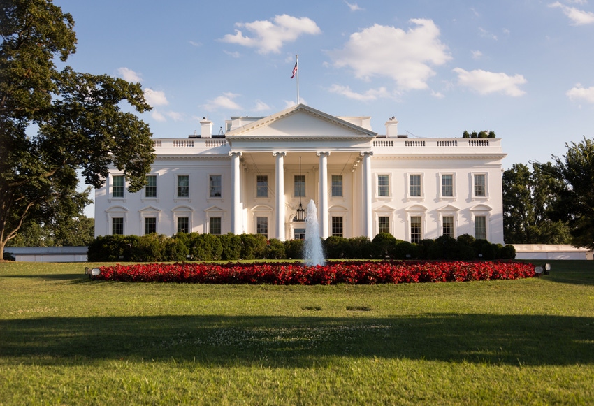 Image of the White House in Washington DC