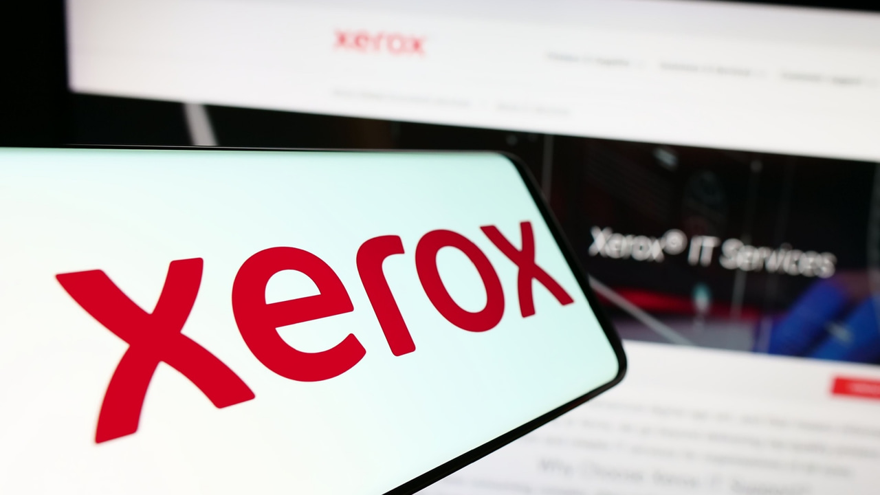 The Xerox logo The Xerox logo