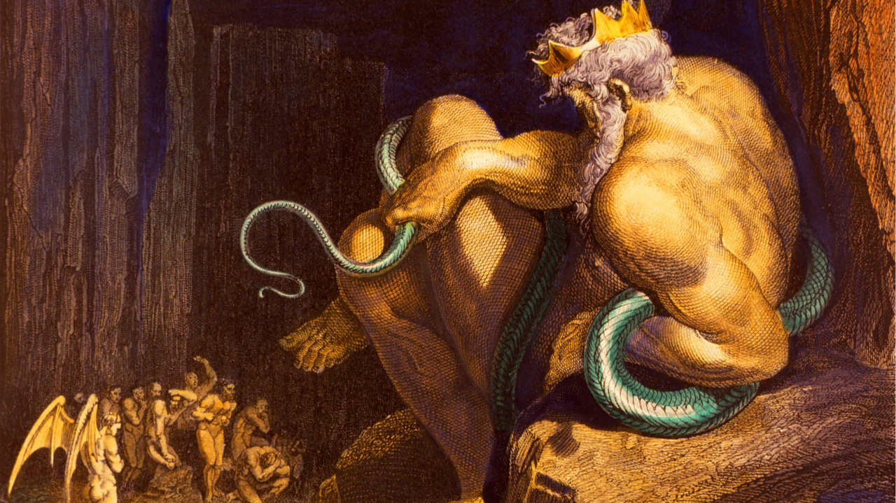 A painting of Rhadamanthys, son of Zeus A painting of Rhadamanthys, son of Zeus