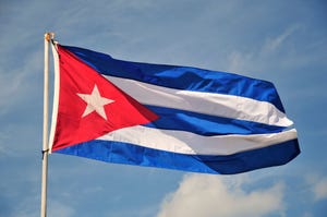 Image of the Cuban flag