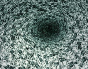 a vortex of cash