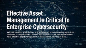 Cover image of report titled Effective Asset Management Is Critical to Enterprise Cybersecurity