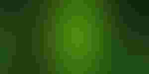glowing neon green microphone icon against a black screen and green pixels.