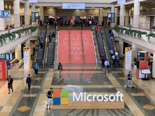 Microsoft Ignite conference, Orlando, Fla., last week. 