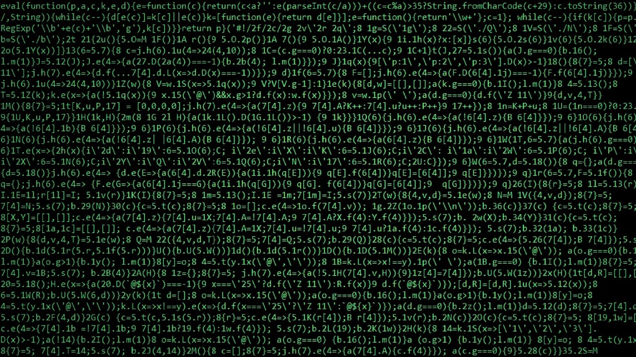 Obfuscated Code Screenshot Attacker Hides Payload in Emulated Linux Environment