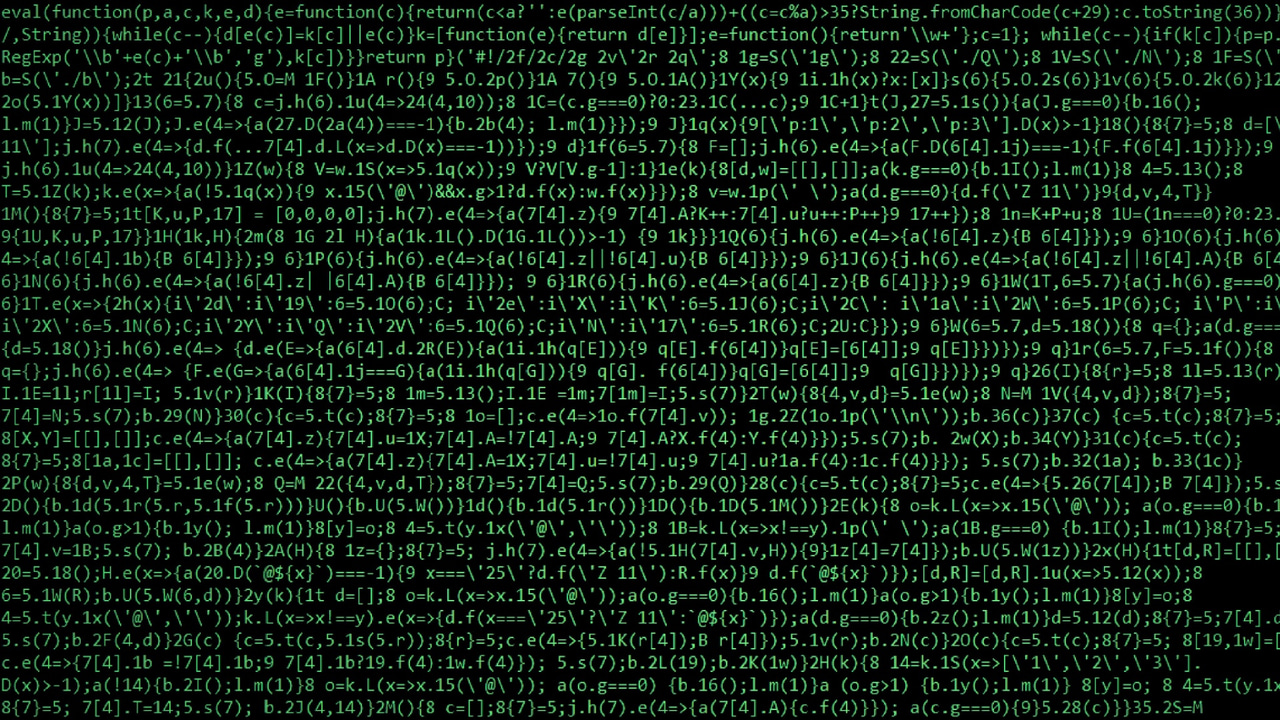 A screen filled with code A screen filled with code