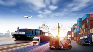 industrial container cargo ship; logistics concept industrial container cargo ship; logistics concept