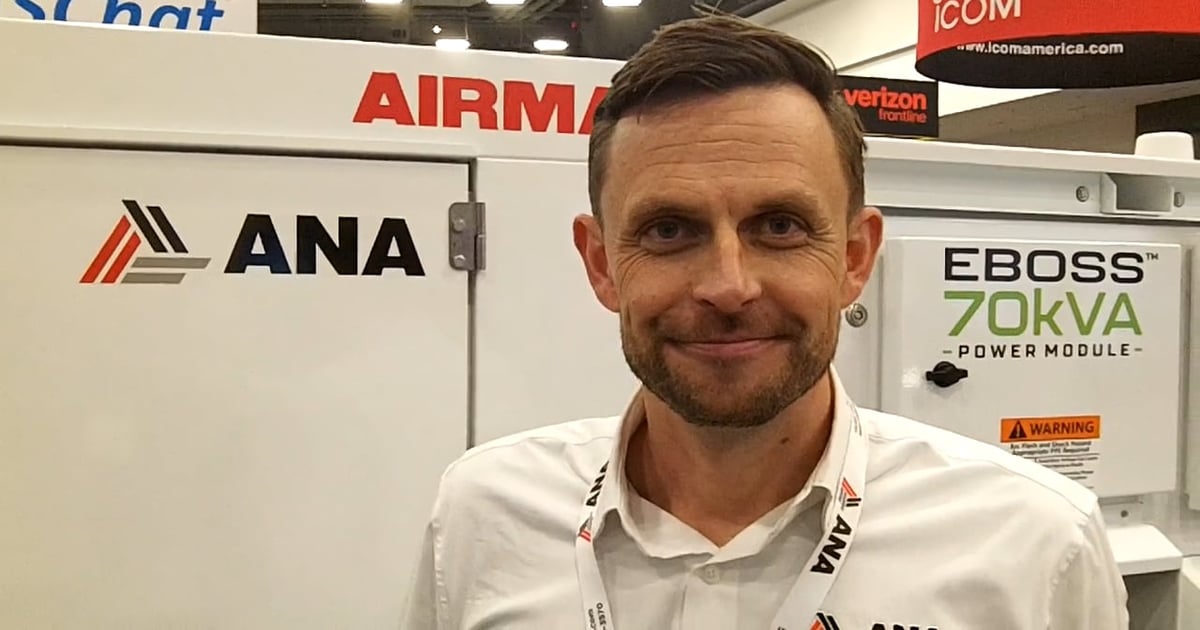 ANA: Ryan Lundin showcases high-efficiency EBOSS generator